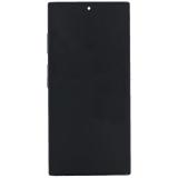 For Samsung Note 10 Plus LCD With Touch + Frame Aura Black Service Pack