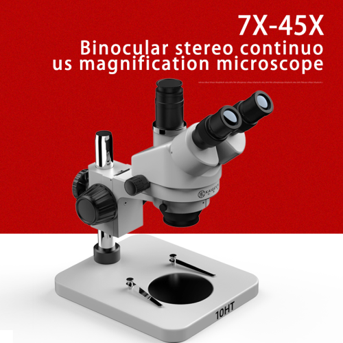 KGX-10HT (7-45X)  Trinocular Microscope
