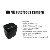 Auto Focus 4K Ultra HD 60fps imx334 1/1.8  Sensor C mount 4K digital microscope camera Autofocus HDMI USB WiFi Output