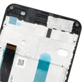 For Asus ZenFone 3 Max ZC520TL LCD Screen and Digitizer Assembly with Front Housing Replacement - Black - With Logo - Grade S+