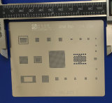 AMAOE iPad reballing stencil tin plant net steel mesh iPad2/3/4/5/6/PRO/mini1/2/3/4/ IC CPU stencil