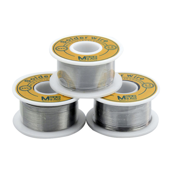 MaAnt tin wire high-purity flux-free soldering tin content 63% rosin core medium temperature 183 degrees solder wire 0.3mm