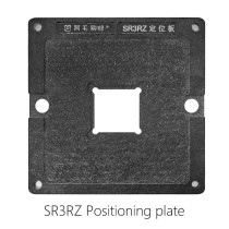 AMAOE SR3RZ reballing stencil set 0.20MM MAcbook SR3RZ steel mesh Mac SR3RZ position plate magnetic base