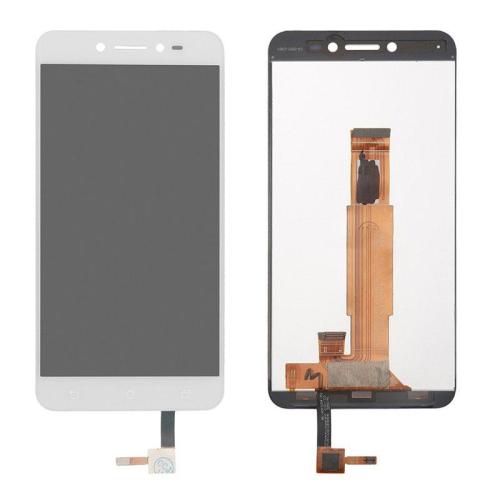 For Asus ZenFone Live ZB501KL A007 LCD Screen and Digitizer Assembly Replacement - White - Without Logo - Grade S+