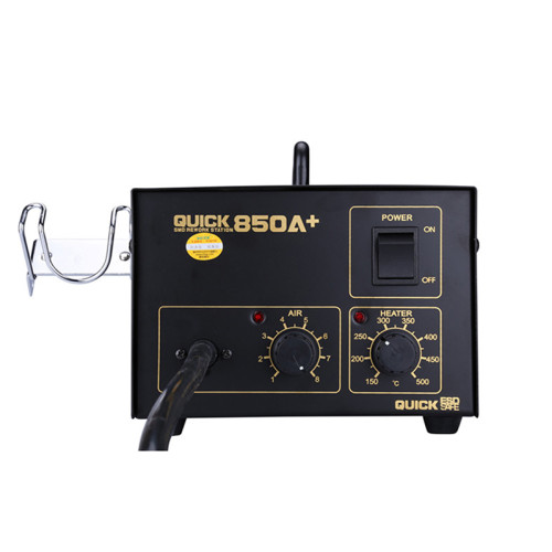 Professional  mobile phone bga smd rework soldering station hot air gun Quick 850A+