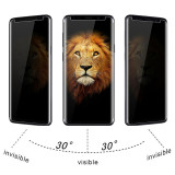 Samsang models best anti-peeping tempered glass privacy-protective anti-spy full cover tempered glass big arc explosion-proof screen protective film high definition