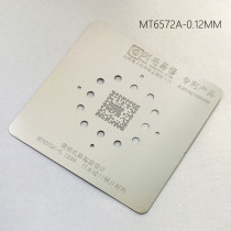 AMAOE MTK CPU reballing stencil 0.12MM for MT6580A MT6572A MT6589 MT6582V/MT6592V CPU steel mesh