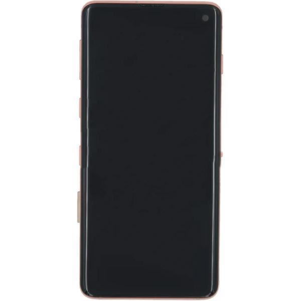 For Samsung S10 LCD with Touch + Frame Flamingo Pink