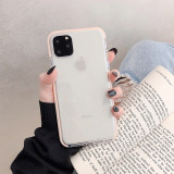 transparent color border 12/11Pro/Max/mini Apple X/XS/XR/SE mobile phone case