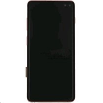 For Samsung S10 Plus LCD with Touch + Frame Prism Pink