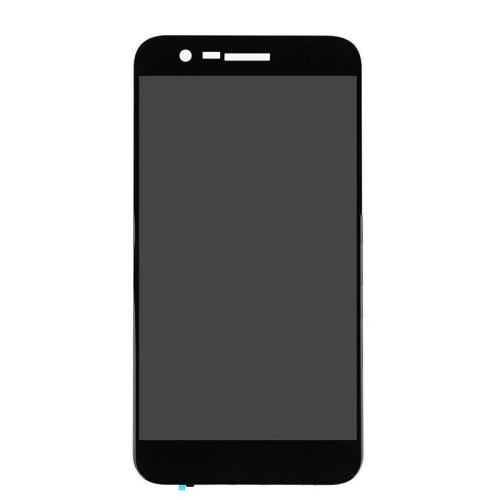 For LG K10 (2017) / K20 / K20 Plus LCD with Touch + Frame Black