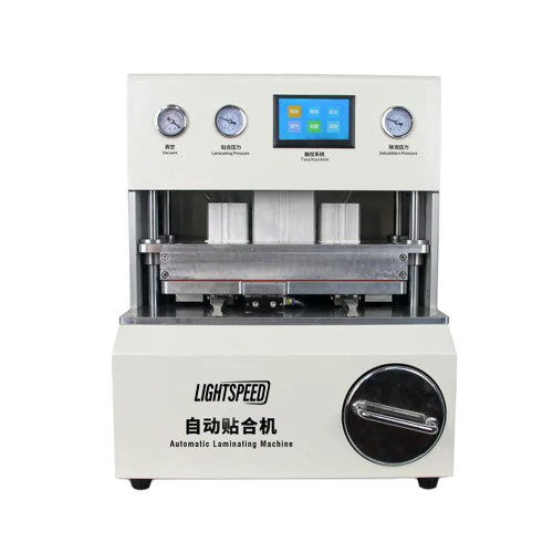LIGHTSPEED-908 Automatic Laminating Machine 2 in 1 Phone LCD Glass Laminate Machine with Bubble Remove Machine
