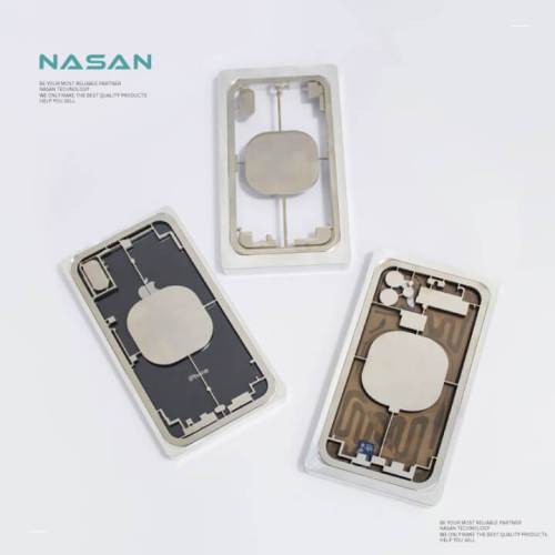 NASAN Physical Drawing Mold Protect Camera for Laser Machine Working During Separting the Back Glass for iPhone 8 to 12 Pro Max