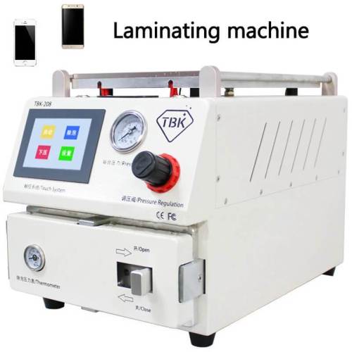 TBK 208 Vacuum Laminator Machine OCA laminating machine 3in1 separation laminating defoaming integrated machine for mobile lcd display repair machine