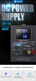 SUNSHINE P-3005DA Regulated Lab bench Power Supply Adjustable 30V 10A Voltage Regulator Stabilizer Switching Bench Source Lab