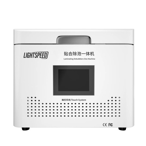 LIGHTSPEED-808A Laminating Debubblers one Machine, 2 in 1 808A Intelligent Phone LCD Screen Laminator and Defoaming Machine