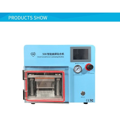 LCD Cover Vacuum Laminator Machine LCD Defoamer Debubble Machine TBK-508 LCD For Mobile Phone