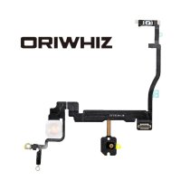 For Apple iPhone 11 Pro Power On Off Button Flex Cable Replacement With Bracket
