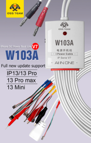 OSS TEAM W103A New V7 Phone Service Power Cable 6G-13Pro Max