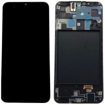 Samsung A20 LCD Original Full Set + Frame