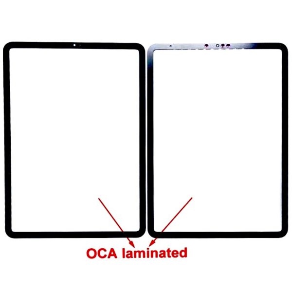 Pad Pro 12.9″-2018 A2014/A1895/A1983 Touch Screen Lens + OCA