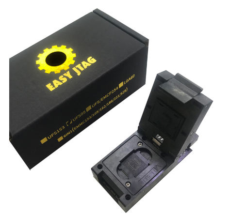 Original Z3X  easy jtag plus box UFS 153  BGA 153 eMMC 153 Socket with Adapter
