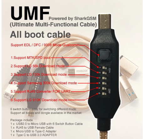 2022 latest original UMT Pro 2 Box UMT PRO BOX  UMF All boot cable