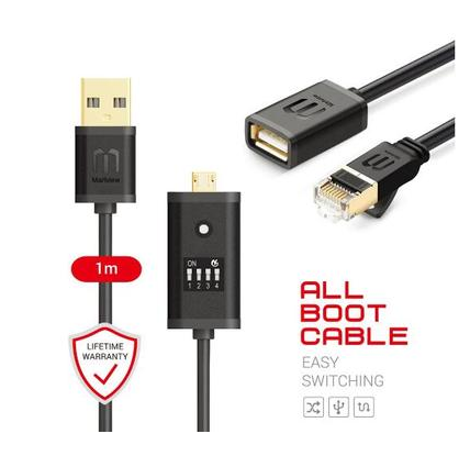 Martview All Boot Cable  EASY SWITCHING
