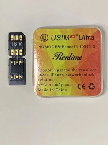 SIM CARD CHIP USIM  ULTRA 5G MODEL FOR IPHONE 13 IOS 15.0 IOS 16.0