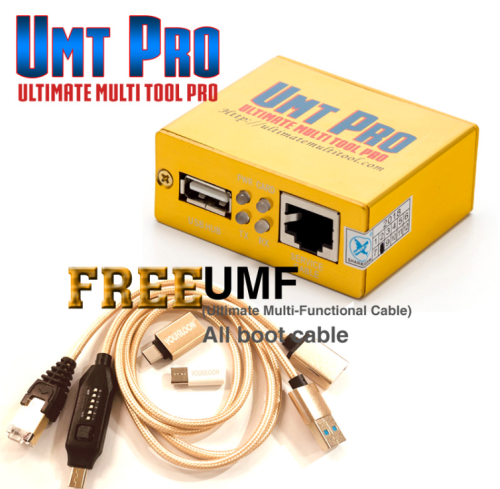 Original UMT Pro BOX UMT with Avengers 2in1 box and  UMF ALL BOOT CABLE