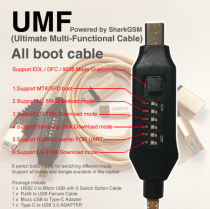 UMF cable Ultimate Multi-Functional Cable  For qualcomm mtk spd boot for lg