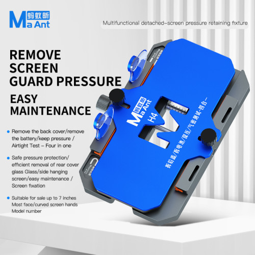MaAnt H4 Multifunctional Detached-screen Pressure Retaining Fixture Back Cover Remove Airtightness Testing Screen Fixation Clamp