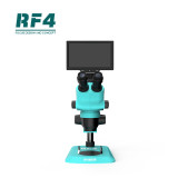 RF4 RF6565TV Trinocular Microscope with YS010W HD Video Display Screen 6.5-65X Magnification  PBC Phone Mobile Repair Tools