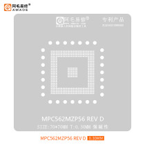 Amaoe MPC562MZP56-REV-D BGA Reballing Stencil Car PC Board CPU IC Chip Pins Tin Planting Soldering Net Heat Steel Mesh 0.3mm