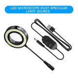 MaAnt MY035 Microscope Ring Lamp Integrated Dimmer Light Illuminator LED Microscope Dust Specular Light Source
