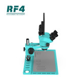 RF4 RF7050TVD2-YS010W Triocular Zoom Microscope 7-50X Continuous Zoom Electronic Phone PCB Repair Industrial Microscope