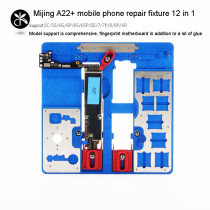 Mijing A22+ PCB Holder Fixture Circuit Board Jig Board for Phone 5C-XR Motherboard Repair Maintenance Platform 12 in 1