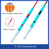 Tuoli TL-10S Universal Superfine Multimeter Probe Test Pen for Digital Multimeter Feelers Wire High Precision Components Testing