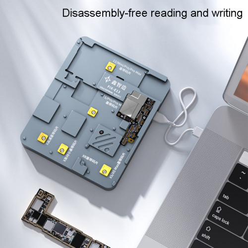 Xinzhizao FIX-E13 13 in 1 EEPROM Chip Test Stand Disassembly-free Read-write Baseband Chip Logic Programmer for Phone X-12PM