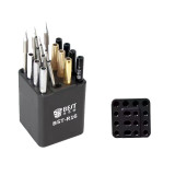 BST-R16 16-Hole Classified Storage Box For T12 JBC T210/T245/C115 Soldering Iron Tips Organizer Phone Repair Tool Holder