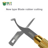 BST-69A+ 4 In 1 Blades CPU IC Chip Glue Remover Knife Motherboard PCB For Mobile Phone BGA Chip Remove Tool Pry