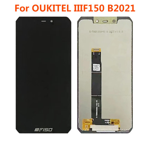 5.86 Inch For Oukitel IIIF150 LCD Screen F150 B2021 LCD Display Touch Screen Digitizer Assembly Replacement Parts 100% Tested