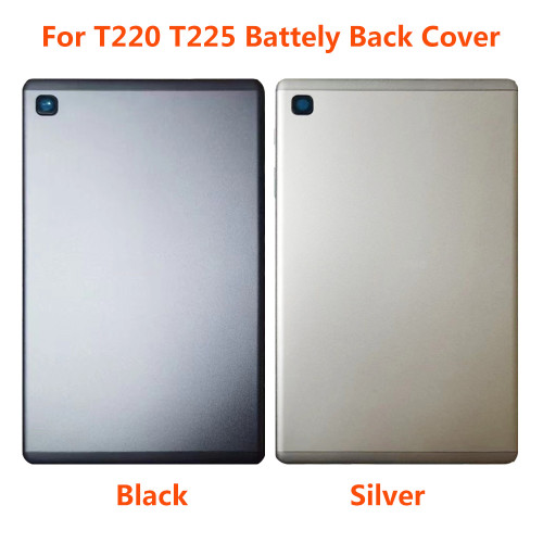 For Samsung Galaxy Tab A7 Lite Back Battery Cover T220 T225 Cover SM-T225 SM-T220 SM-T225N Door Rear Housing Case Covers Replace