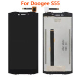5.5 Inch For Doogee S55 LCD Display Touch Screen Digitizer Assembly With Frame Replacement Repair Parts 100% Tested
