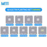MaAnt BGA Reballing Stencil Platform For iPhone A8-A16 Motherboard MTK EMMC Qualcomm HUAWEI CPU Welding Repair Tools