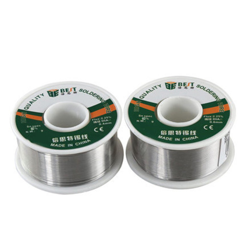 BEST 0.3-0.6 0.8 1.0 1.2mm Low Melting Point Rosin Solder Wire With High Tin Content For Computer Electronic Instrument Welding