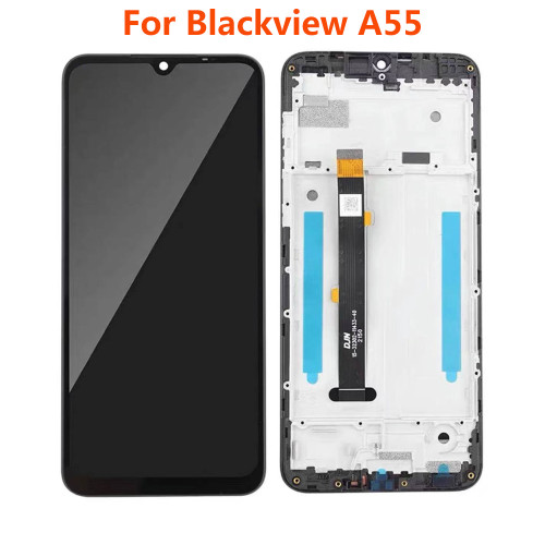 6.5 Inch For Blackview A55 LCD Display Touch Screen Digitizer Assembly With Frame Replacement Repair Parts