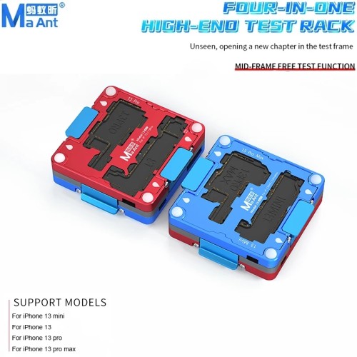 MaAnt Motherboard Middle Frame Function Test Fixture For iPhone X-11 Pro Max 12 mini 12 13 Pro MAX 14 Plus Logic Board Tester