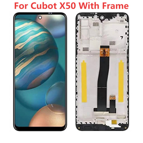 6.67 Inch X50 LCD Screen For Cubot X50 LCD Display Touch Screen Digitizer Assembly Accessories Replacement Parts