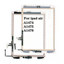 Wholesale Brand New Touch Screen For IPad AIR A1474 A1475 A1476 LCD External Digitizer Sensor Glass Panel Assembly Replacement